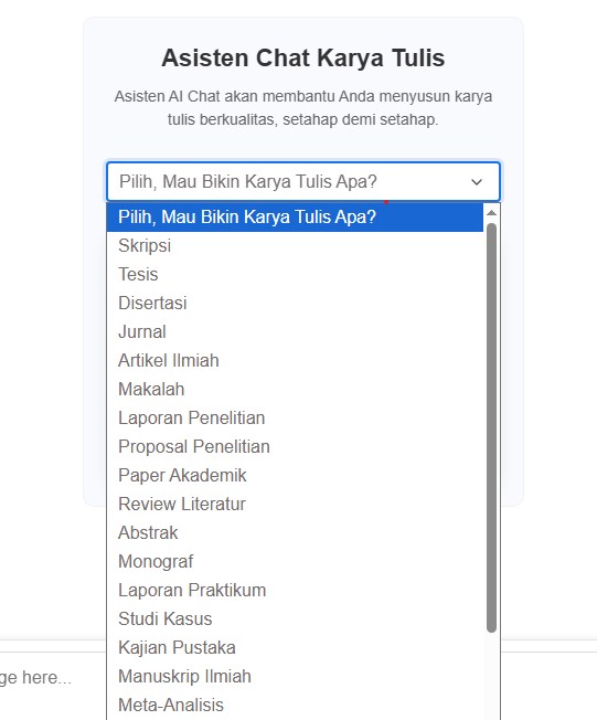 Jenis-jenis Karya Ilmiah - Skripsi, Tesis, Jurnal, Artikel