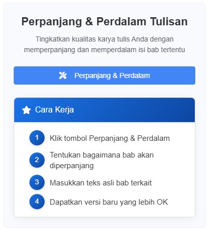 Perpanjang Karya Tulis